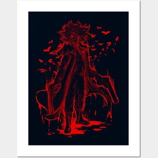 Alucard Singing Hell Posters and Art